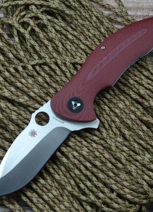 Нож spyderco rubicon bordo