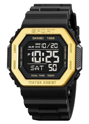 Годинник наручний 1988gd skmei, gold