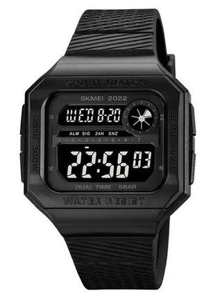 Часы наручные 2022bkbk skmei, black-black