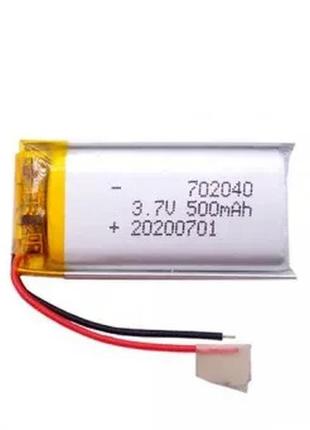Акумулятор універсальний літій-полімерний 500mah з драйвером контролером