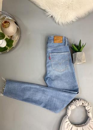 Джинси зі вставками , шикарні , leviʼs оригінал , розмір 247 фото
