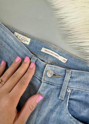 Джинси зі вставками , шикарні , leviʼs оригінал , розмір 244 фото