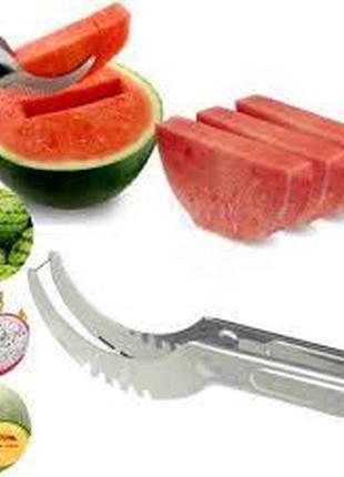 Многофункциональный нож для нарезки фруктов и арбуза из нержавеющей стали