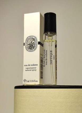 Парфюм diptyque eau rose eau de toilette 5 ml (оригинал)