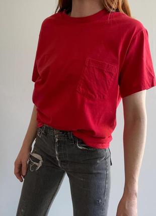 Базова червона футболка levi’s