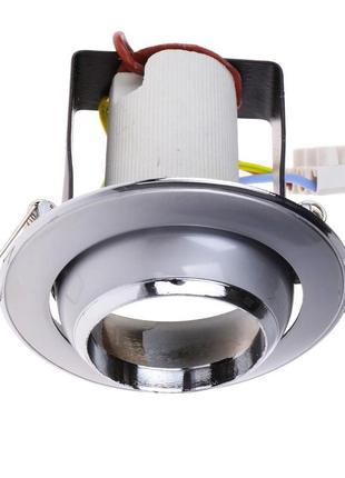 Світильник точковий поворотний ro-39с sn/g