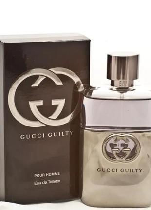 Чоловіча туалетна вода gucci guilty pour homme (провокаційний, небезпечний аромат)