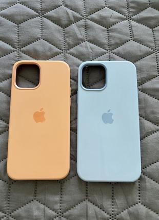 Чохол силіконовий iphone 12 комплект набір