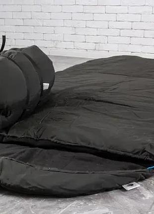 Спальный мешок зимний тактический армейский, военный спальник флис -20°c в чехле