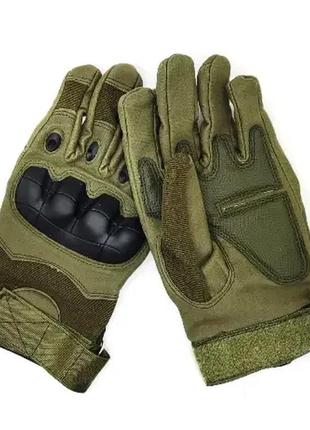 Рукавички тактичні tacgloves (розмір l хакі)