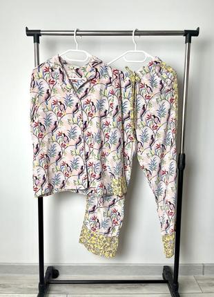 Шелковая пижама набор для дома и сна boden