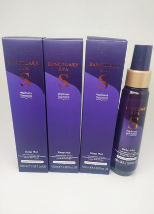 Спрей для сна успокаивающий для лица, тела или подушки sanctuary spa wellness solutions sleep mist