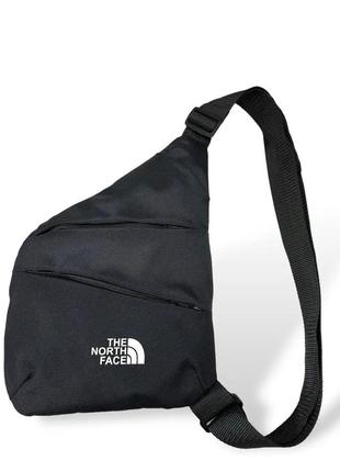 Нагрудная слинг сумка полиэстер черный арт.no-193-116 (україна)