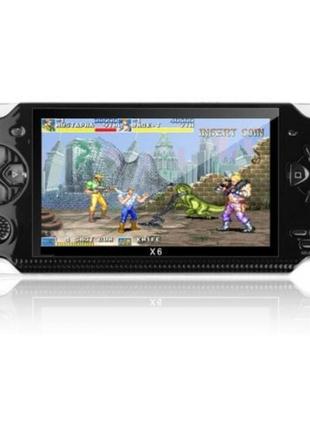 Дитяча ігрова консоль psp x6 mp5 4.3" для ігор та перегляду мультфільмів game boy