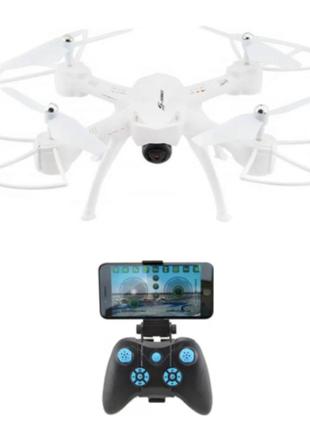 Радіокерований квадрокоптер d11 c wifi камерою дитячий літаючий коптер дрон з вай фай камерою