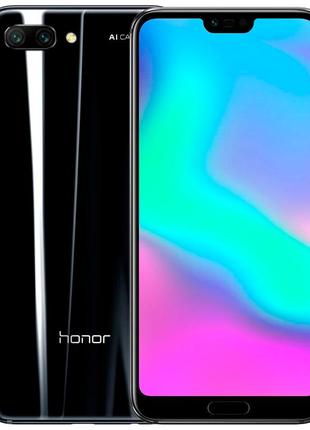 Смартфон honor 10 6/64gb black потужний мобільний телефон хонор з великим екраном