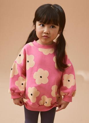 Комплект свитшот и леггинсы pink crew (3 месяца-7 лет)2 фото