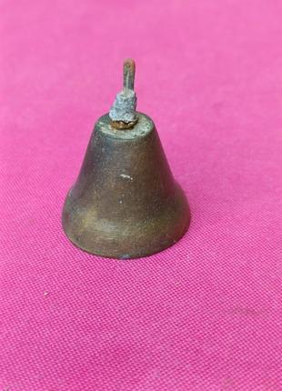 Радянський латунн й бронзовий дзвіночок ссср для декору дизайну рукоділля