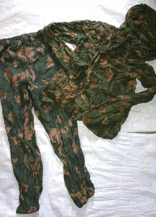 Маскировочный костюм защитный сетчатый кзс (ссср) рост 1 (рост до 170-175 см, размер до 48)8 фото