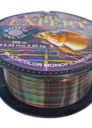 Волосінь carp expert (0,30) мультиколор 300 м