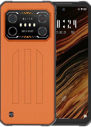 Защищенный смартфон oukitel f150 air1 ultra 8/256gb orange night vision сенсорный телефон