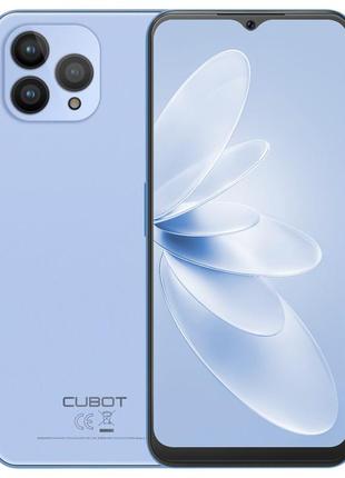 Смартфон cubot p80 8/256gb blue сенсорний телефон з великим екраном та потужною батареєю