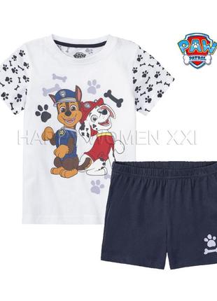 6-8 лет летняя пижама для мальчика домашняя одежда футболка шорты костюм лето трикотаж пляж дом