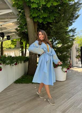 Вышитое платье🌸