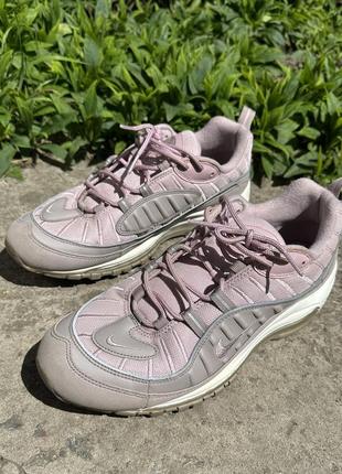 Nike air max 98 pink розовые оригинал