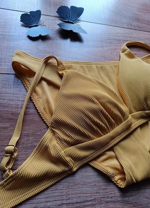 Купальник желтый,гарный цвет тренд10 фото