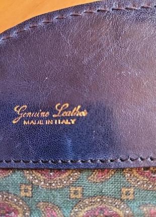 Італійский гаманець genuine leather