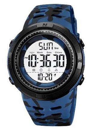 Часы наручные 2070cmbuwt skmei, blue camo-white