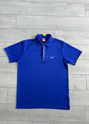 Теннисная футболка поло roger feder nike vintage tennis shirt jersey xl