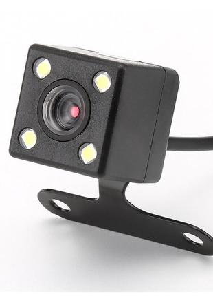 Камера заднего вида кубик е707 с подсветкой автомобильная автокамера кубик с подсветкой для парковки