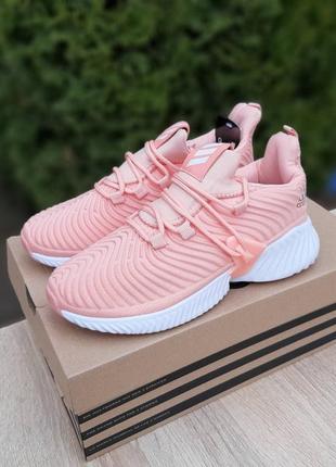 Adidas alphabounce instinct пудровые