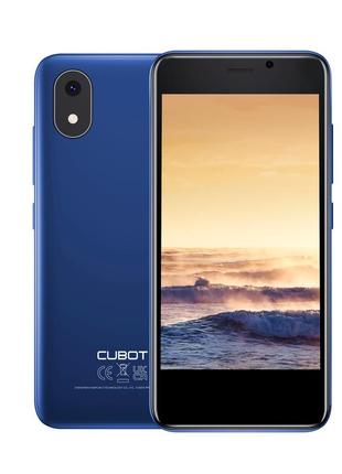 Смартфон cubot j10 blue android 1/32 гб сенсорный мобильный телефон на андроиде