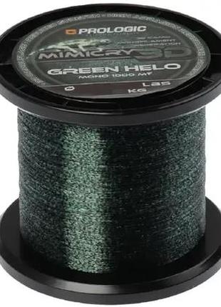 Волосінь prologic mimicry green helo 1000m 0.26mm 11lb/5.2kg