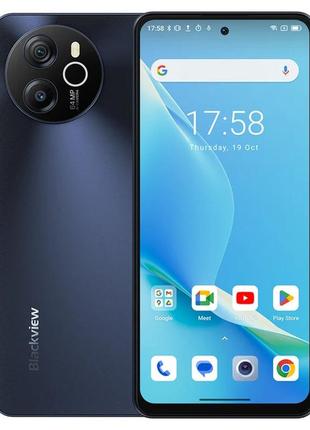 Смартфон blackview shark 8 8/256gb black потужний сенсорний недорогий телефон із великим екраном