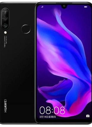 Смартфон huawei p30 lite (nova 4e) 6/128gb black сенсорный мобильный телефон хуавей