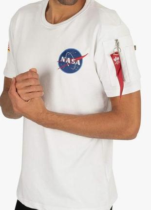 Футболка alpha industries nasa