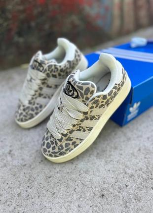 Жіночі кросівки adidas campus leopard