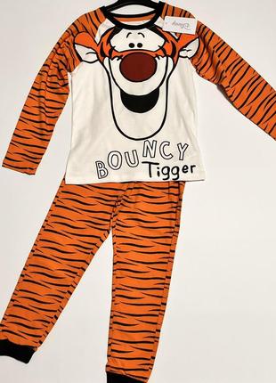 Пижама на мальчика с тигром десны