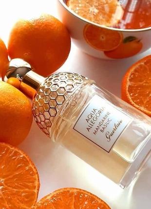 Свіжий цитрусовий аромат мандарин базилік у стилі guerlain aqua allegoria mandarine basilic1 фото