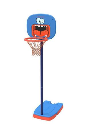 Баскетбольне кільце k100 monster, з м'ячем 0,9-1,2 м, для дітей - синє