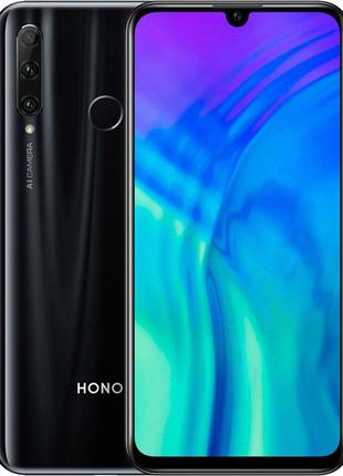 Смартфон honor 20i 6/64gb black сенсорный мобильный телефон с большим экраном на андроиде