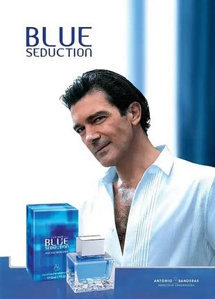 Чоловіча туалетна вода antonio banderas blue seduction for men 100!ml