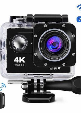 Спортивна екшн-камера s2 wifi 4k action camera з великим комплектом занурення до 30м