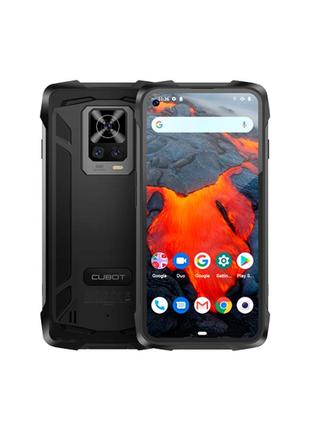 Мощный смартфон cubot kingkong 7 black 8/128 гб nfc защищенный сенсорный мобильный телефон