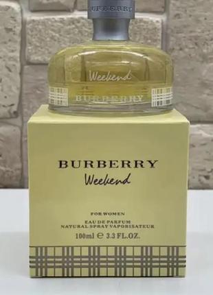 Жіночий парфум burberry weekend (сонячний аромат, витканий з іскристих цитрусових і свіжої зелені)