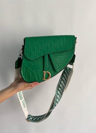 Dior mono green висока якість дуже стильна зручна в містка яскрава